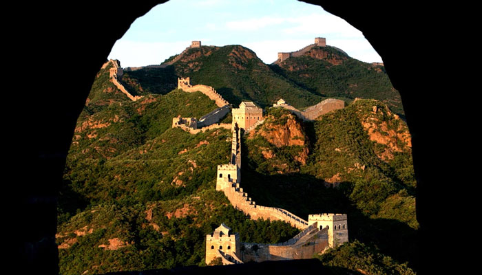 دیوار چین کا ایک سیکشن / رائٹرز فوٹو