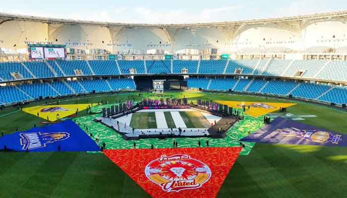 ٹورنامنٹ میں مجموعی طور پر 34 میچز کھیلے جائیں گے، افتتاحی میچ لاہور اور فائنل کراچی میں ہو گا۔ فوٹو فائل