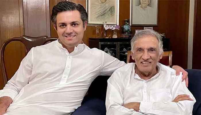 بزدل لاڈلے اور خوفزدہ حکومت کے حکم پر میرے والد کو گرفتار کر لیا گیا ہے: حماد اظہر۔ فوٹو فائل