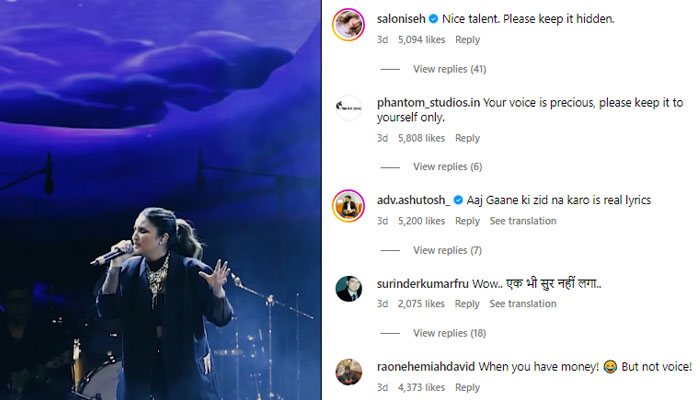 ’آپ گانے کی ضد نہ کرو‘، سوشل میڈیا صارفین کو پرینیتی کی گلوکاری ایک آنکھ نہ بھائی