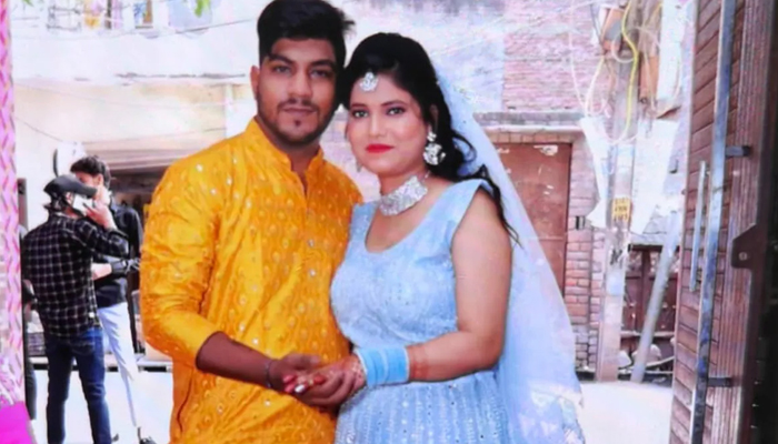 ابھیشیک اور انجلی گزشتہ سال 30 نومبر کو شادی کے بندھن میں بندھے تھے، جوڑا گزشتہ روز چڑیا گھر کی سیر کو گیا جہاں ابھیشیک کے سینے میں تکلیف ہوئی: فوٹو بھارتی میڈیا