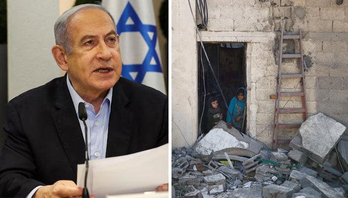 حماس کے خلاف مکمل فتح ہی چار ماہ سے جاری غزہ جنگ کا واحد حل ہے: اسرائیلی وزیر اعظم نیتن یاہو—فوٹو: فائل