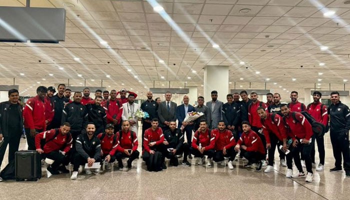 اردن فٹبال ٹیم 18 سال بعد پاکستان کی سرزمین پر کھیلے گی، اردنی ٹیم نے اس سے قبل 2006 میں پاکستان کا دورہ کیا تھا— فوٹو: سوشل میڈیا