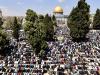 جمعۃ الوداع پر مسجد اقصیٰ میں ایک لاکھ سے زائد فلسطینیوں کی نماز جمعہ کی ادائیگی