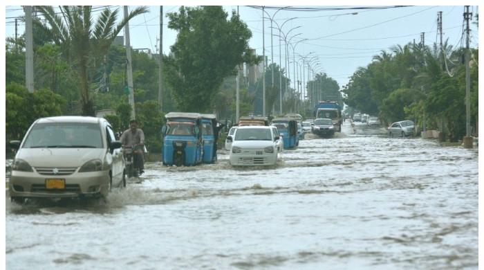 کراچی میں آج سے 19 اپریل تک ہلکی تیز بارش کا امکان