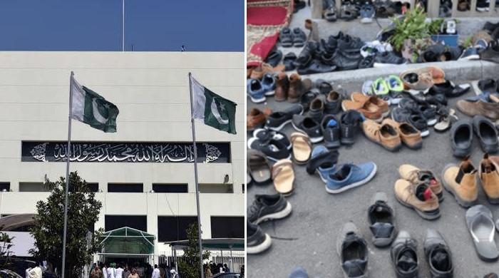 پارلیمنٹ ہاؤس کی مسجد سے 20 سے زائد نمازیوں کے جوتے چوری