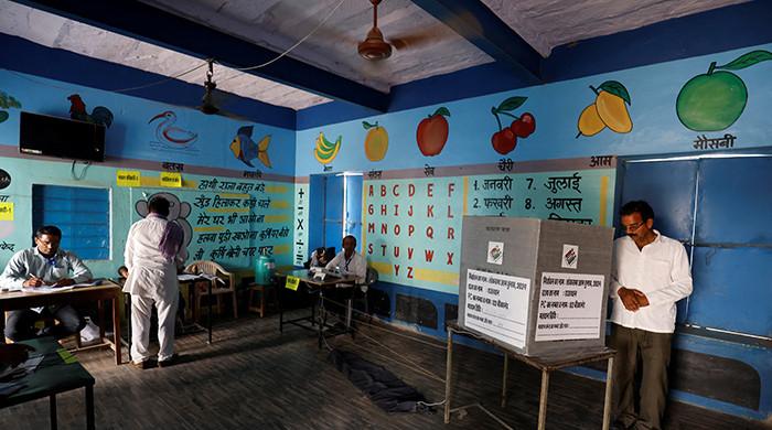بھارتی عام انتخابات کے پہلے مرحلے میں ووٹنگ کا وقت ختم، ٹرن آؤٹ 59.71 فیصد رہا