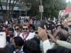 کراچی میں پی ٹی آئی کی ریلی، سڑک بلاک کرنےکے الزام میں 23 کارکن گرفتار