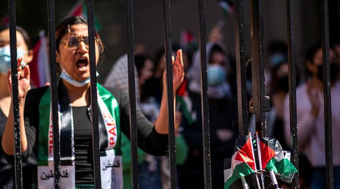 امریکا: اسرائیلی مظالم کیخلاف کولمبیا یونیورسٹی کے طلبہ کا احتجاج دیگر یونیورسٹیوں تک پہنچ گیا