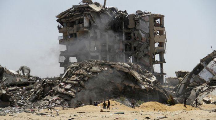 اسرائیلی فوج کے شمالی غزہ میں دوبارہ حملے، شہریوں کو نقل مکانی کی ہدایت