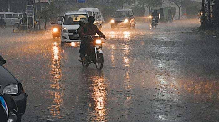 پنجاب اور سندھ کے مختلف شہروں میں بارش