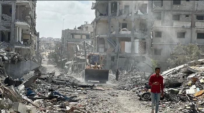 غزہ میں تباہ شدہ عمارتوں کا ملبہ ہٹانے میں 14 سال لگ سکتے ہیں: اقوام متحدہ