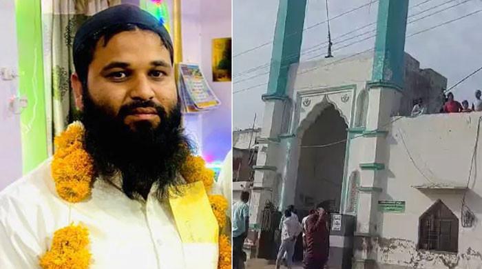بھارت میں نامعلوم افراد نے مسجد میں داخل ہوکر امام کو تشدد کرکے قتل کر دیا
