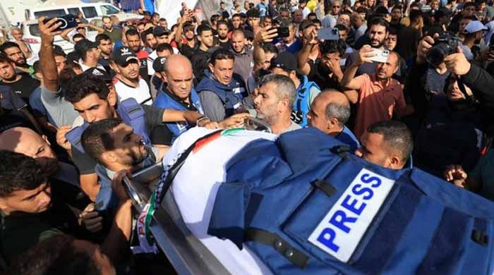یونیسکو نے پریس فریڈم پرائز غزہ میں فلسطینی صحافیوں کے نام کردیا