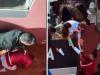 ویڈیو:  ٹینس اسٹار نواک جوکووچ کو سر پر پانی کی بوتل مار دی گئی