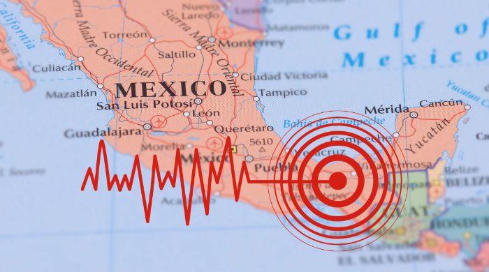 میکسیکو کے ساحلی علاقے میں زلزلہ، شدت 6.4 ریکارڈ