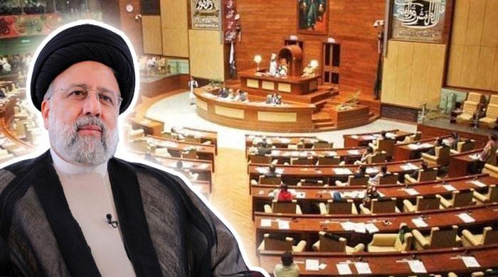 ایرانی صدر ابراہیم رئیسی کی المناک موت پر سندھ اسمبلی میں تعزیتی قرارداد منظور