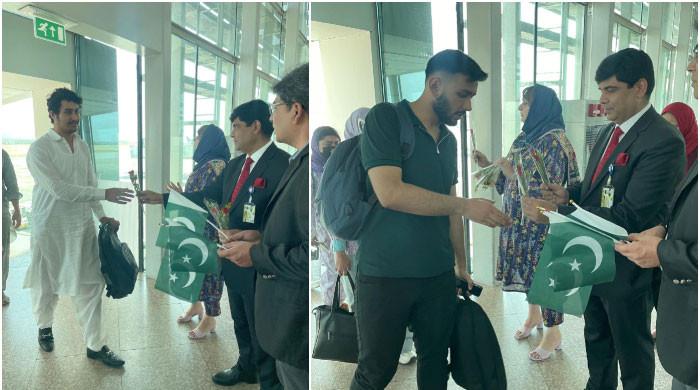کرغزستان سے 2  پروازوں سے مزید 347 طلبا اسلام آباد پہنچ گئے
