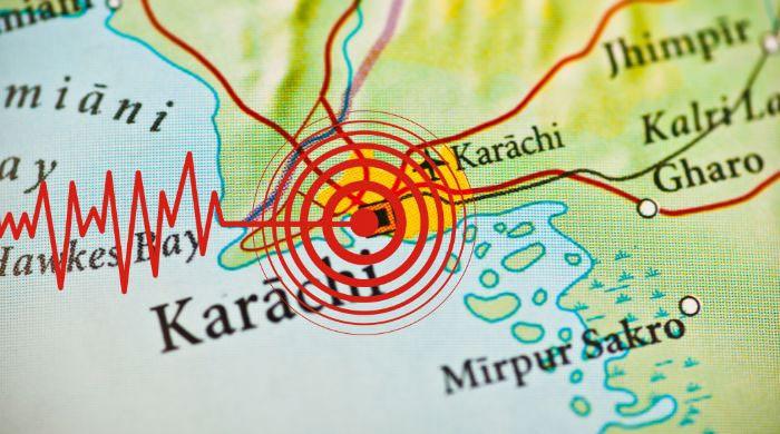 کراچی کے مختلف علاقوں میں زلزلے کے جھٹکے