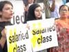 اسلام آباد: حالیہ بجٹ میں تنخواہ دار طبقے پر اضافی ٹیکس کے خلاف احتجاج