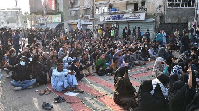 مجلس وحدت مسلمین کے سربراہ راجہ ناصر عباس کا احتجاجی دھرنے ختم کرنے کا اعلان