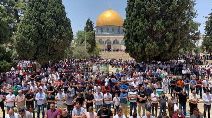 اسرائیل کا رمضان میں فلسطینیوں کی مسجد اقصیٰ میں داخلے پر نئی پابندیاں لگانے کا فیصلہ 