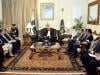 صدر مملکت سے آئی ایم ایف وفد کی ملاقات، صدر کا پاکستان سے تعاون پر اظہار تشکر