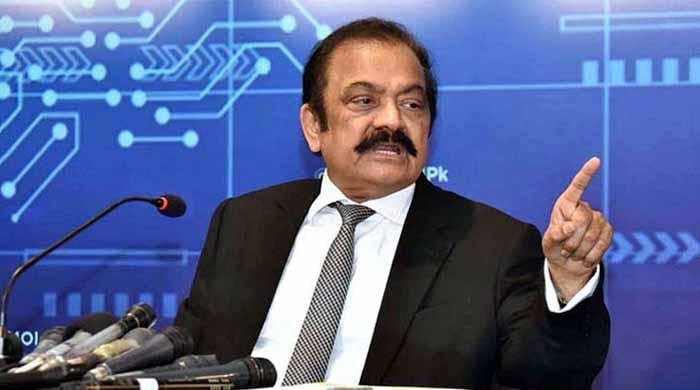 پی ٹی آئی کے لوگ تحریک میں قانون ہاتھ میں لیں گے اور دھر لیے جائیں گے: راناثنااللہ