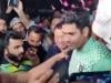 ایشین ایتھلیٹکس چیمپئن شپ میں گولڈ میڈل جیتنے والے ارشدندیم کا وطن پہنچنے پر شاندار استقبال