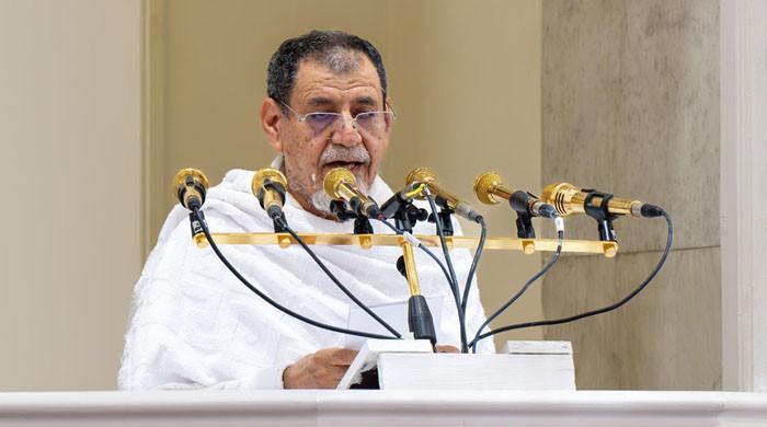 اے اللہ فلسطینیوں کو امن عطا کر اور دشمن پر غالب فرما، خطبہ حج میں خصوصی دعا
