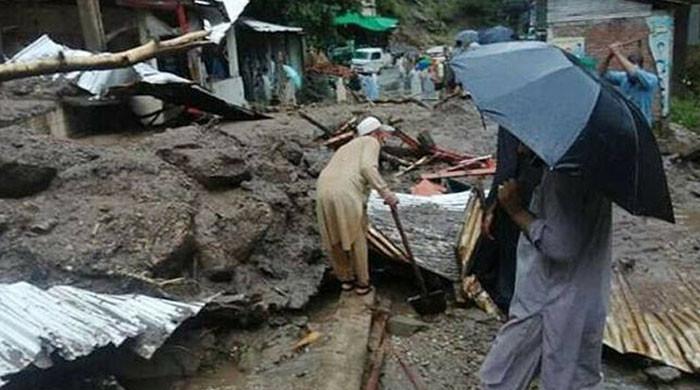خیبرپختونخوا میں مون سون بارشوں سے 11 افراد جاں بحق، درجنوں گھر متاثر