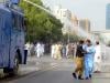 کراچی: سندھ ایمپلائز الائنس کااحتجاج، پولیس کا مظاہرین پرلاٹھی چارج اور واٹرکینن کا استعمال
