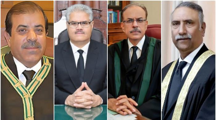 اسلام آباد، سندھ، بلوچستان اور پشاور ہائیکورٹس کے مستقل چیف جسٹسز کا نوٹیفکیشن جاری
