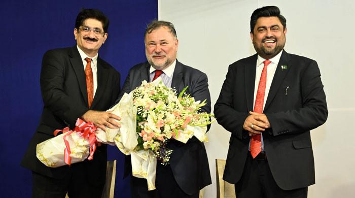 کراچی میں یومِ آزادی کی تقریب، فرانس کا ’پاکستان فرانس بزنس الائنس‘ کی بحالی کا اعلان
