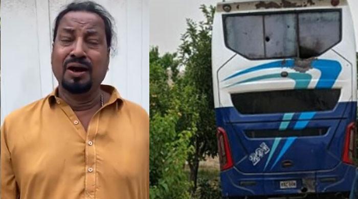 قلات حملہ: 'ہماراکیا قصور تھا'، بس میں سوار قوال ندیم صابری واقعہ بیان کرتے ہوئے آبدیدہ ہوگئے