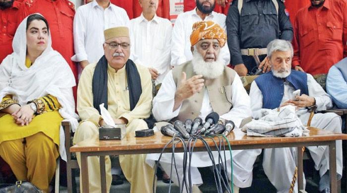 جے یو آئی، اے این پی، پی پی اور ن لیگ کا کے پی حکومت کی اے پی سی میں شرکت نہ کرنے کا اعلان