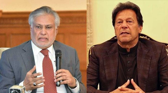عمران خان سیاست میں آنے سے پہلے چندے کیلئے میرے پاس آتے تھے: اسحاق ڈار