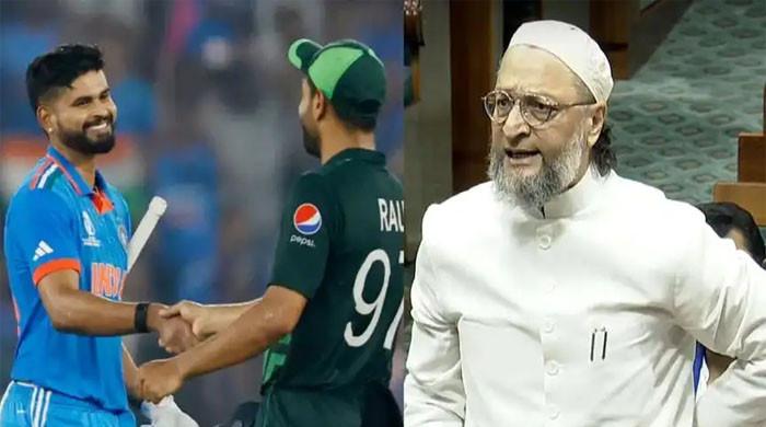 میرا ضمیر مجھے پاک بھارت میچ دیکھنے کی اجازت نہیں دیتا: اسد اویسی