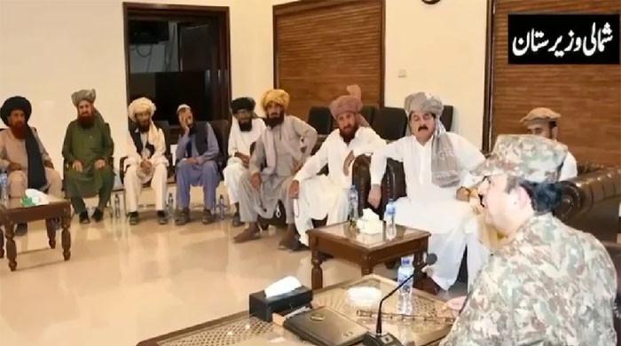 شمالی وزیرستان میں جرگہ، قبائلی مشران کا فتنہ الخوارج کےخلاف پاک فوج کا ساتھ دینےکا اعلان
