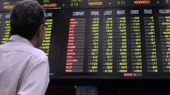 پاکستان اسٹاک میں ایک اور یادگار دن، 100 انڈیکس ایک لاکھ 44 ہزار کا ہندسہ عبور کرگیا