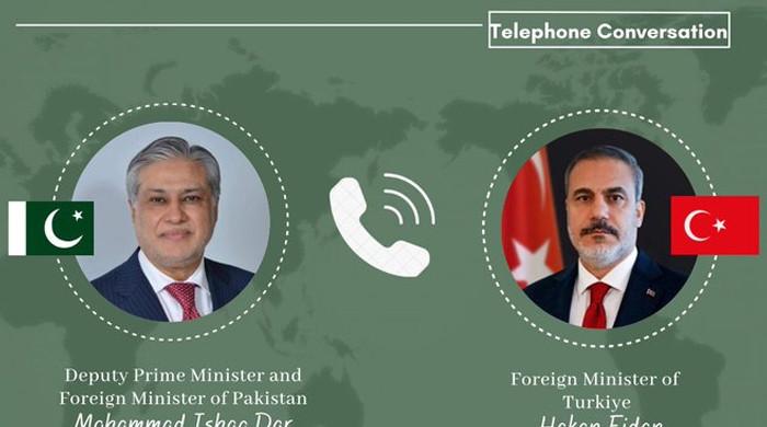 اسحاق ڈار کا ترک وزیرخارجہ سے رابطہ، غزہ میں سنگین انسانی صورتحال پر اظہار تشویش