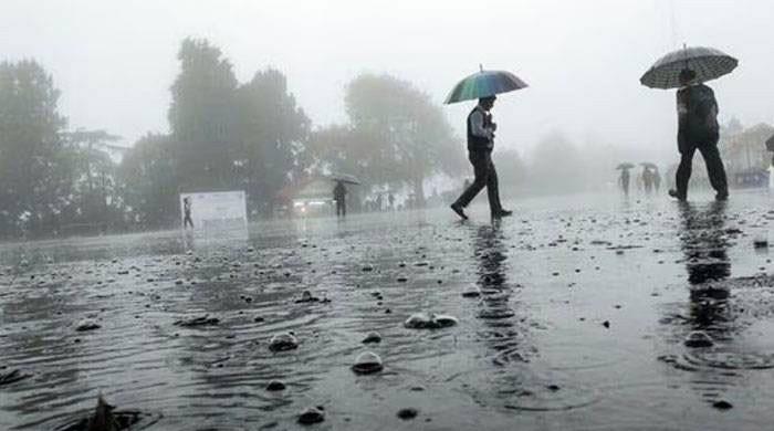 بالائی خیبر پختونخوا اور کشمیر میں آج کہیں کہیں بارش کا امکان