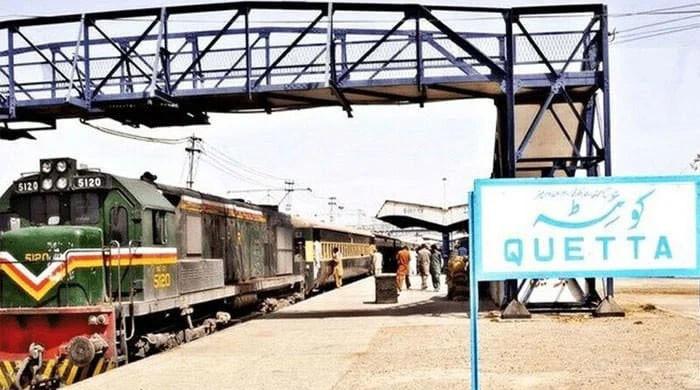 کوئٹہ سے اندرون ملک جانیوالی ٹرین سروس سکیورٹی وجوہات کی بنا پر معطل