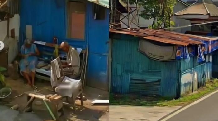 10 سال تک ایک معمر جوڑے کی محبت کی داستان گوگل میپس کی تصاویر میں عکسبند