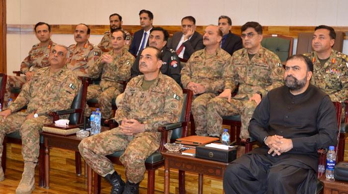 پاک فوج بلوچستان میں پائیدار امن اور ترقی کیلئے بھرپور ساتھ دیتی رہیگی: فیلڈ مارشل