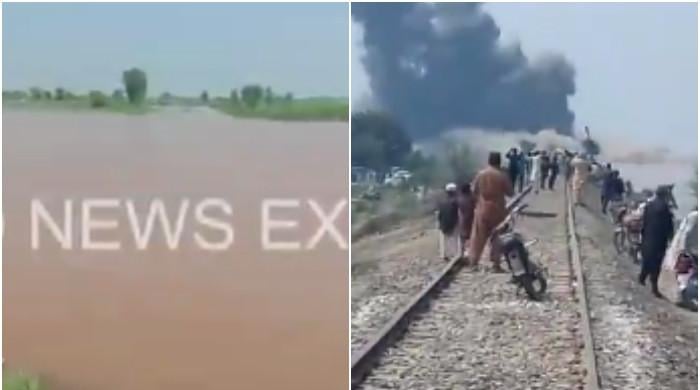 جھنگ چنڈپل ریلوے ٹریک پر شگاف، سیلابی ریلے کا رخ موڑ کر 25 سے 30 دیہاتوں کو محفوظ بنایا گیا