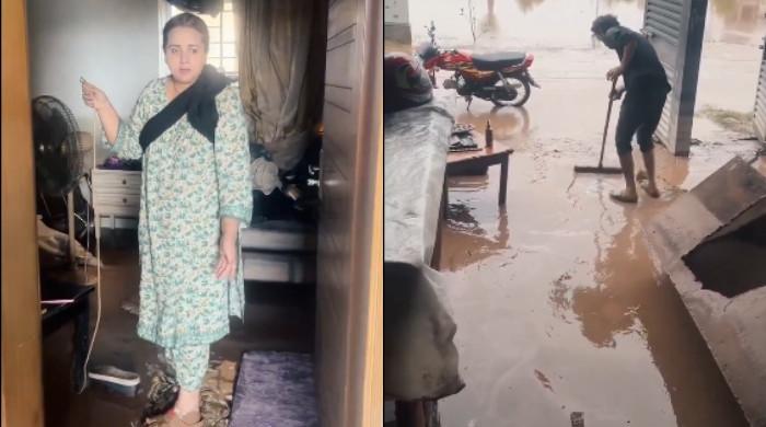 ویڈیو: لاہور میں گلوکارہ و اداکارہ عارفہ صدیقی کا گھر بھی سیلاب سے متاثر 