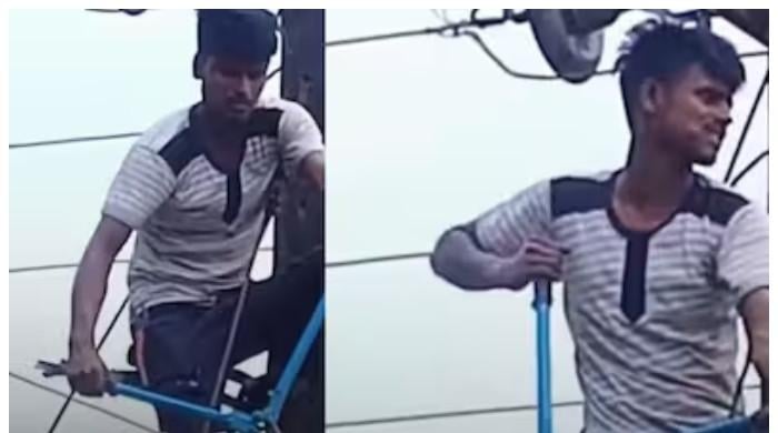 ویڈیو: محبوبہ کا فون مسلسل مصروف ہونے پر لڑکے نے علاقے کی بجلی کاٹ دی