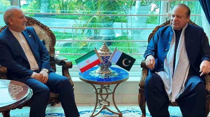 اسرائیل کیخلاف جنگ جیتنے پر ایرانی بھائیوں کوگلےلگا کر مبارکباد دیتے ہیں، نواز شریف