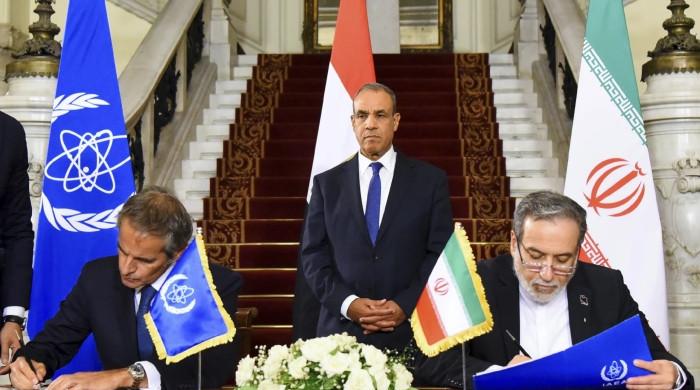 ایران اور  آئی اے ای اے کے درمیان جوہری تنصیبات کے معائنے کی بحالی کا معاہدہ